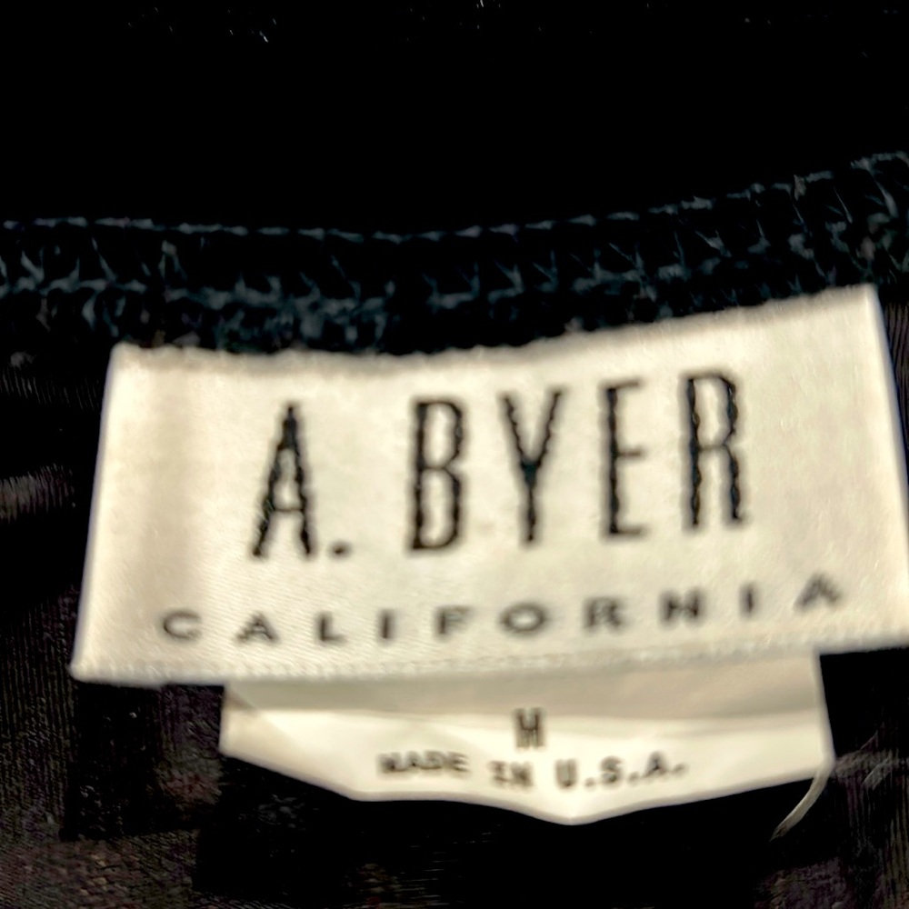 Black Velvet Skirt